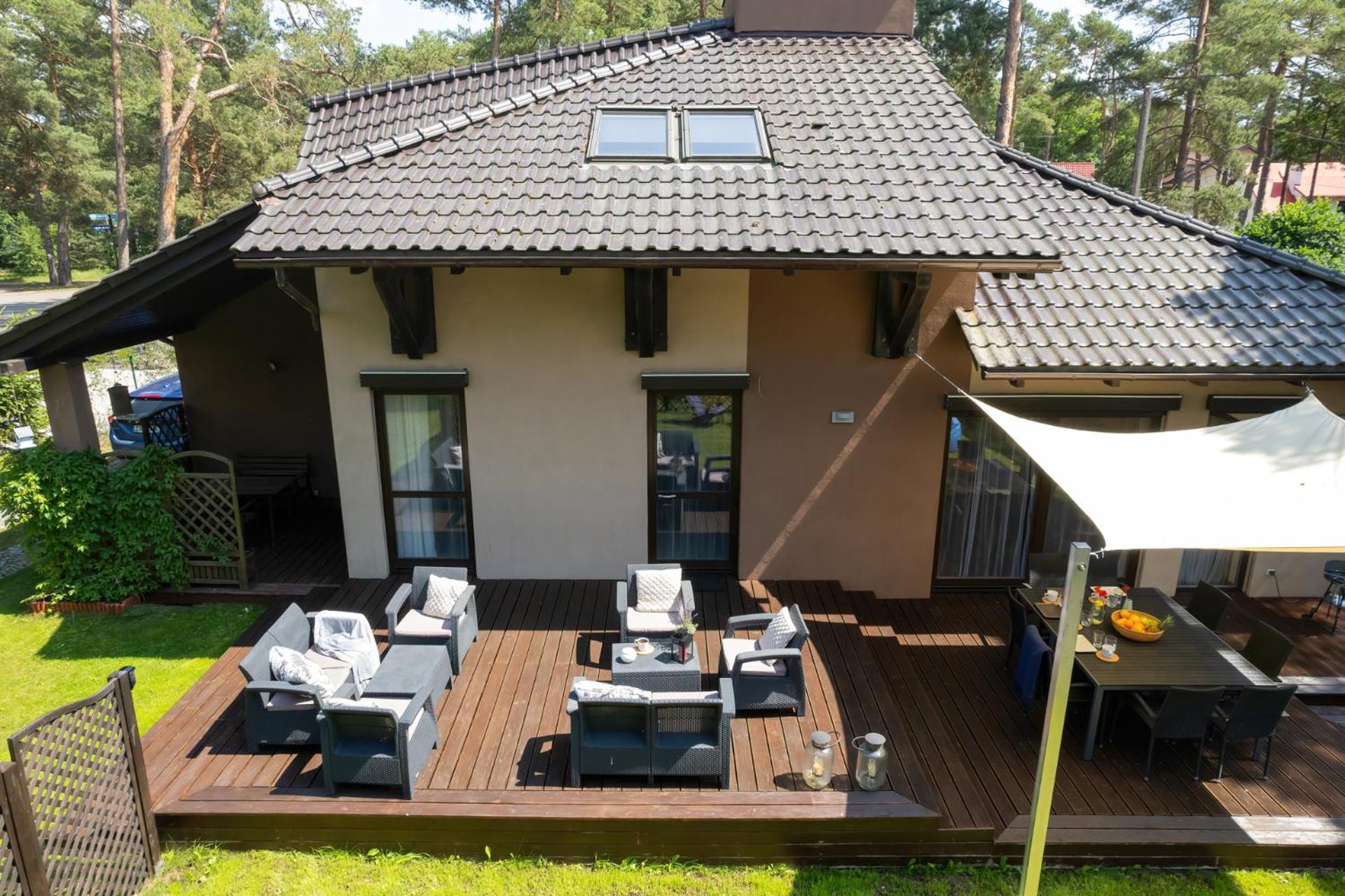 Villa Pine House By Sea Pobierowo Exterior foto